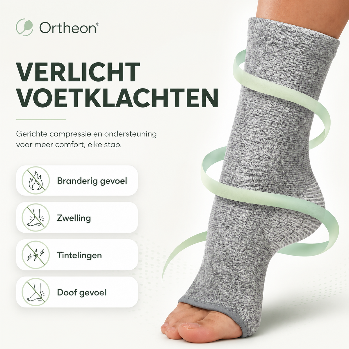 OrthoEase™ | Compressie Footsleeves